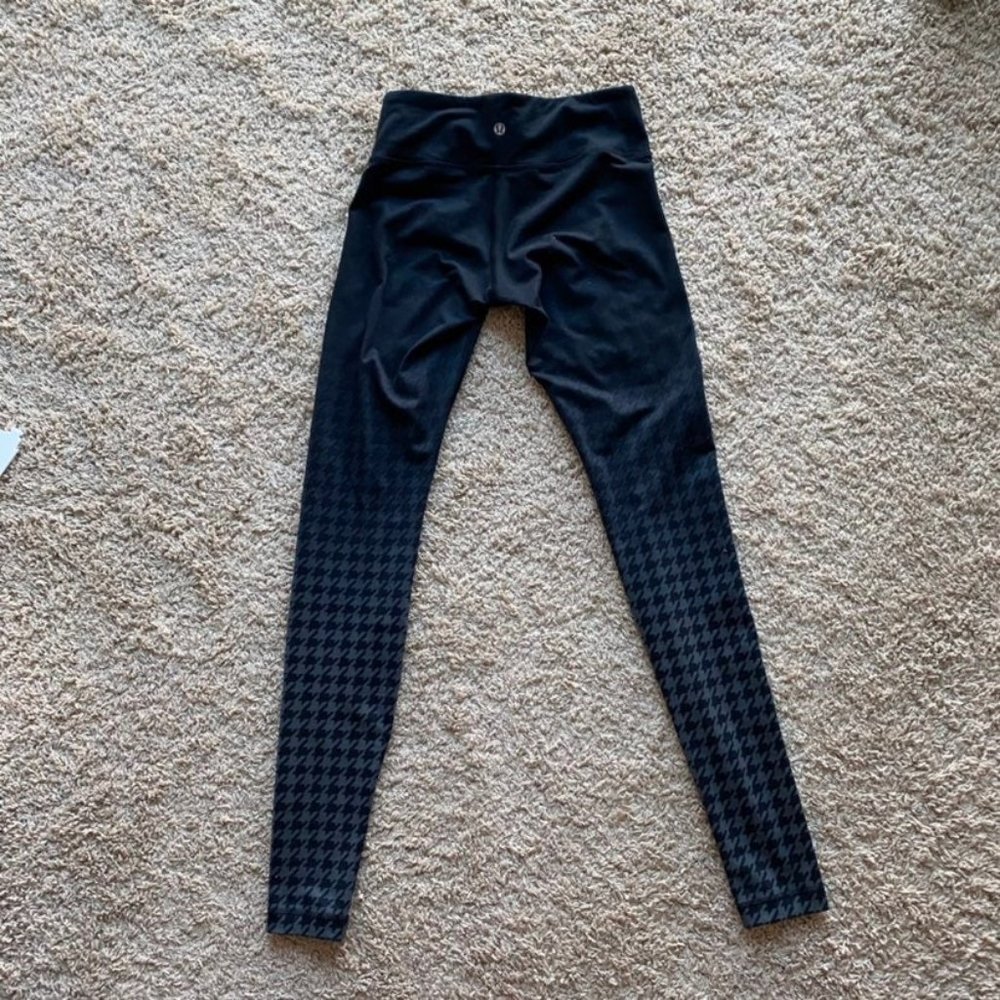 Lululemon Houndstooth Ombre Leggings